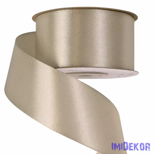 Szatén szalag 38 mm x 22.86 m - Szürke