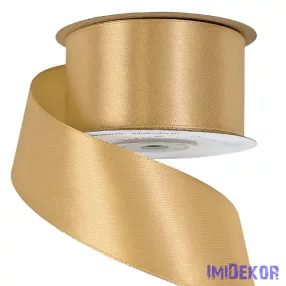 Szatén szalag 38 mm x 22.86 m - Arany