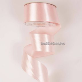 Szatén szalag 38 mm x 22.86 m - Púder Rózsaszín