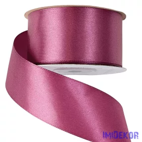 Szatén szalag 38 mm x 22.86 m - Padlizsánlila