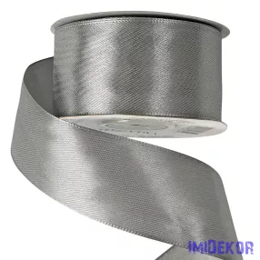 Szatén szalag 38 mm x 22.86 m - Kékes Ezüst