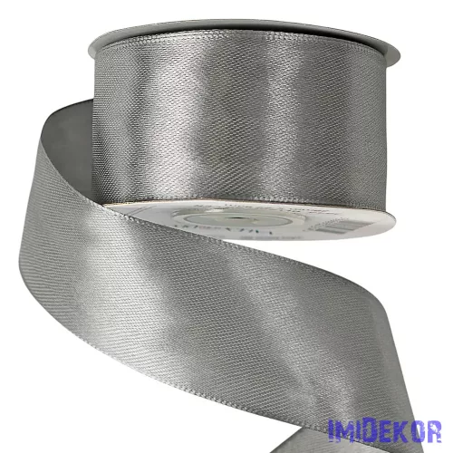 Szatén szalag 38 mm x 22.86 m - Kékes Ezüst