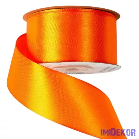 Szatén szalag 38 mm x 22.86 m - Sötét Narancssárga