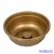 Műanyag tál D26 M10 cm - Arany