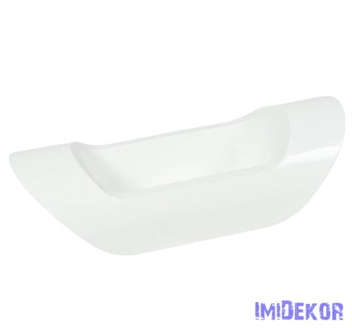 Műanyag csónak M9x32x12cm - Fehér
