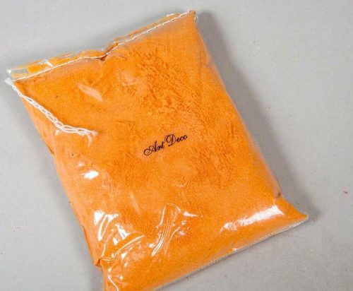 Dekor homok mikro 0,6-0,8 1kg - Narancs
