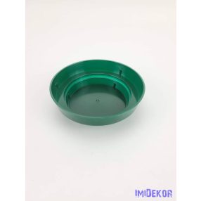 Kör műanyag tál szavanna D11/8cm - Zöld