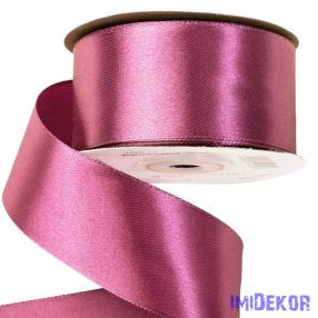 Szatén szalag 50 mm x 22.86 m - Padlizsánlila