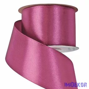 Szatén szalag 50 mm x 22.86 m - Padlizsánlila