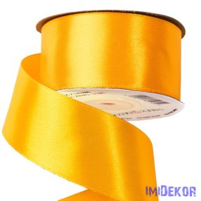 Szatén szalag 50 mm x 22.86 m - Sötét Citromsárga