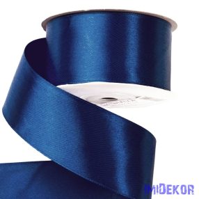 Szatén szalag 50 mm x 22.86 m - Tengerészkék