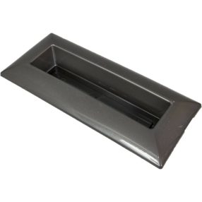 Műanyag tál téglalap alakú szürke 39 x17 cm