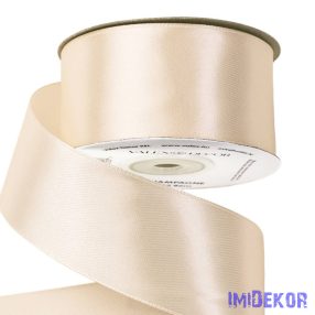 Szatén szalag 50 mm x 22.86 m - Pezsgő