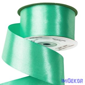 Szatén szalag 50 mm x 22.86 m - Mentazöld
