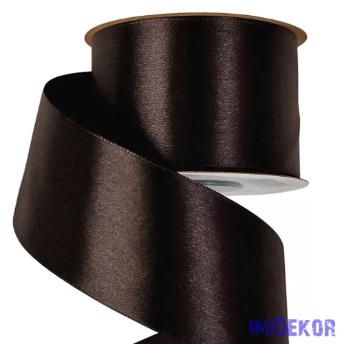Szatén szalag 50 mm x 22.86 m - Fekete