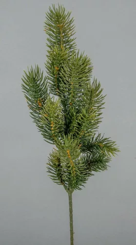 Fenyőág 13 ágas zöld dekor fenyő 51 cm