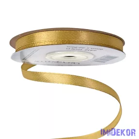 Szatén szalag 6 mm x 22.86 m - Arany