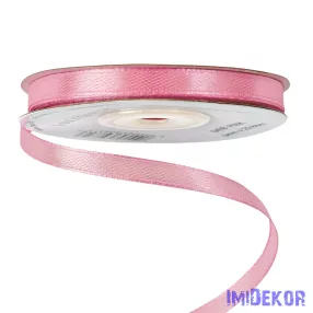 Szatén szalag 6 mm x 22.86 m - Rózsaszín