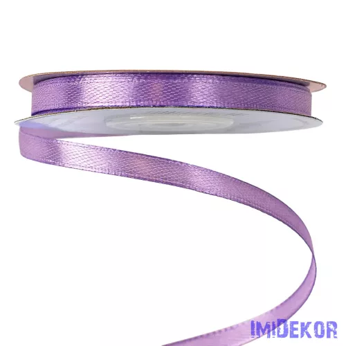 Szatén szalag 6 mm x 22.86 m - Levendula