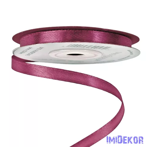 Szatén szalag 6 mm x 22.86 m - Padlizsánlila