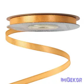 Szatén szalag 6 mm x 22.86 m - Pasztell Narancs