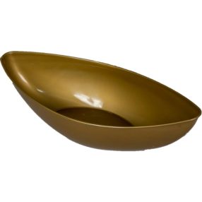 Műanyag tál ovális alacsony arany M7 x31,5cm