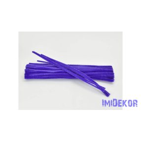 Zsenília drót 30 cm 100db/cs - Sötétlila