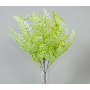   Erdei páfrány 7 ágú zöld bokor 44 cm mű álló leveles cserepezhető