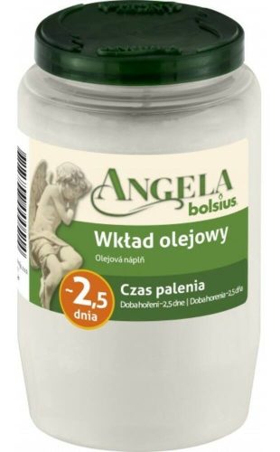 Angela olajmécses 2,5 napos 150g 9,5 cm - Fehér