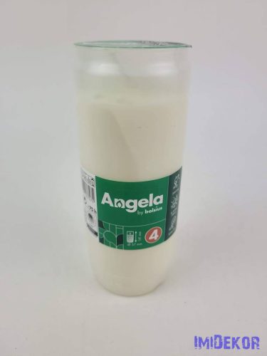 Angela olajmécses  4 napos 243 g 14 cm - Fehér