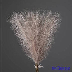 Metál pampafű 20 szálas köteg 45cm - Pezsgő