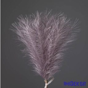 Metál pampafű 20 szálas köteg 45cm - Lila