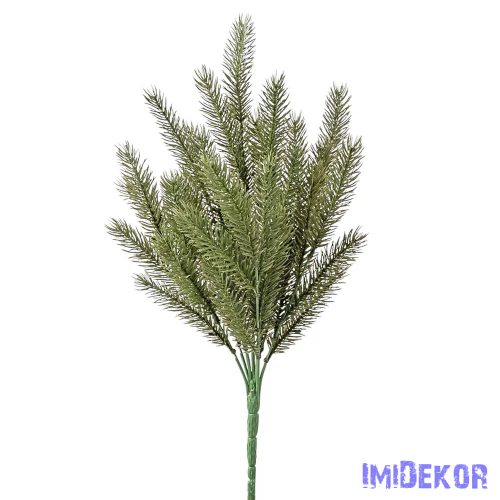 Tűlevelű dekorág, 41cm magas - Sötétzöld