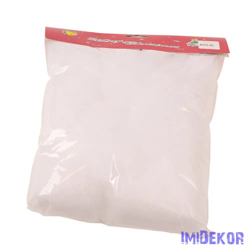 Műhó dekorációs csomag - Fehér