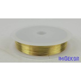 Rollnis drót 0,3mm 50g - Arany