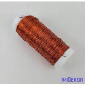 Rollnis drót 0,3mm 50g - Réz