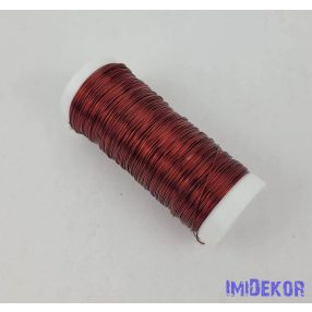 Rollnis drót 0,3mm 50g - Bordó