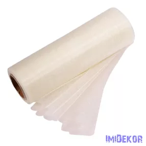 Organza tekercs 12cm x 10m - Ekrü