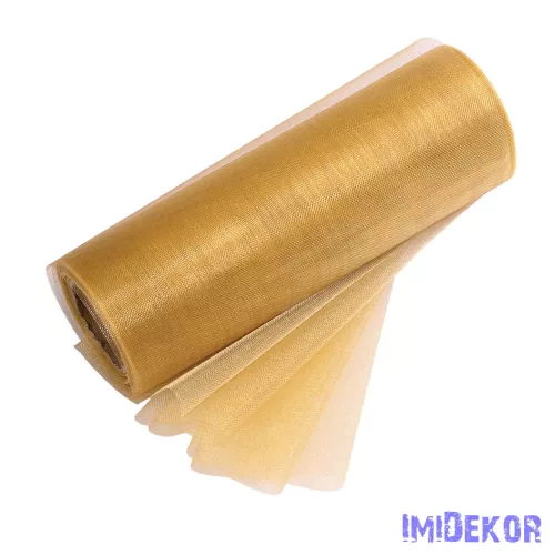 Organza tekercs 12cm x 10m - Arany