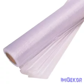 Organza tekercs 24cm x 10m - Fehér