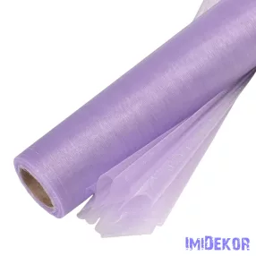 Organza tekercs 24cm x 10m - Levendula