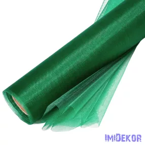Organza tekercs 24cm x 10m - Sötétzöld