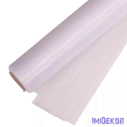 Organza tekercs 48cm x 10m - Fehér