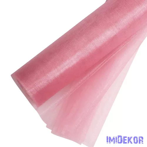 Organza tekercs 48cm x 10m - Mályva