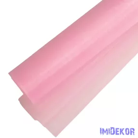 Organza tekercs 48cm x 10m - Világos rózsaszín