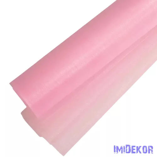 Organza tekercs 48cm x 10m - Világos rózsaszín