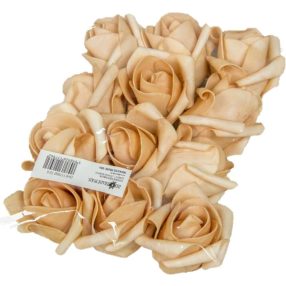 Polifoam rózsa fej virágfej habvirág 6 cm tea habrózsa