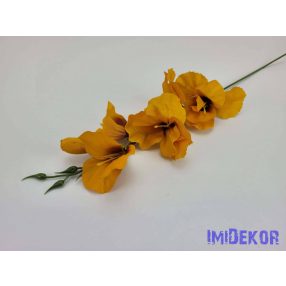 Szálas selyem kardvirág 53 cm - Okker