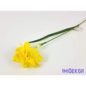 Nárcisz szatén szálas 40 cm