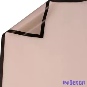   Keretes matt fólia ív, enyhén fényáteresztő 57 x 57cm, 20db - Fekete